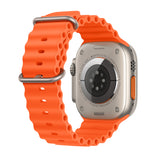 GETIT.QA- Qatar’s Best Online Shopping Website offers APPLE WATCH ULTRA 2 GPS + CELLULAR, TITANIUM CASE WITH ORANGE OCEAN BAND, 49 MM, MREH3AE/A at the lowest price in Qatar. Free Shipping & COD Available!