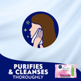 GETIT.QA- Qatar’s Best Online Shopping Website offers NIVEA FACE WIPES MICELLAR ROSE CARE WITH ORGANIC ROSE WATER 2 X 25 PCS at the lowest price in Qatar. Free Shipping & COD Available!