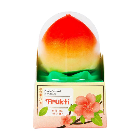 Frukti Peach Flavour Ice Cream 75 g - GETIT.QA