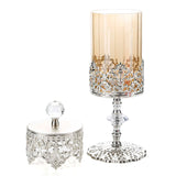 GETIT.QA- Qatar’s Best Online Shopping Website offers HELVACIOGLU STEEL WITH SILVER PLATED CANDLE HOLDER-- HEL29 at the lowest price in Qatar. Free Shipping & COD Available!