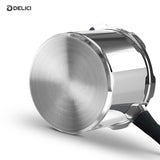 GETIT.QA- Qatar’s Best Online Shopping Website offers DELICI ALUMINUM DRIPLESS TRIPLY PRESSURE COOKER-- 5L at the lowest price in Qatar. Free Shipping & COD Available!