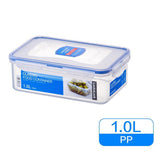 GETIT.QA- Qatar’s Best Online Shopping Website offers LOCK & LOCK RECTANGULAR FOOD CONTAINER-- 1 L-- CLEAR-- HPL817 at the lowest price in Qatar. Free Shipping & COD Available!