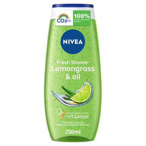 GETIT.QA- Qatar’s Best Online Shopping Website offers NIVEA SHOWER GEL BODY WASH LEMONGRASS & OIL 250 ML at the lowest price in Qatar. Free Shipping & COD Available!