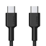 GETIT.QA- Qatar’s Best Online Shopping Website offers AUKEY CD45 USB-C CABLE 0.9M BLACK at the lowest price in Qatar. Free Shipping & COD Available!