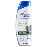 Head & Shoulders Charcoal Detox Anti-Dandruff Shampoo 400 ml - GETIT.QA