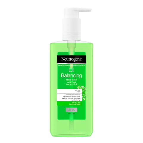 GETIT.QA- Qatar’s Best Online Shopping Website offers NEUTROGENA OIL BALANCING FACIAL WASH WITH LIME FOR OILY SKIN 200 ML at the lowest price in Qatar. Free Shipping & COD Available!