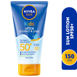 GETIT.QA- Qatar’s Best Online Shopping Website offers NIVEA KIDS SUN LOTION ULTRA PROTECT & PLAY SPF 50+ 150 ML at the lowest price in Qatar. Free Shipping & COD Available!