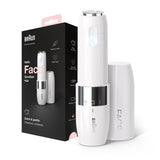 GETIT.QA- Qatar’s Best Online Shopping Website offers BRAUN MINI FACE HAIR REMOVER FOR WOMEN FINISHING TOUCH FOR UPPER LIPS WHITE FS1000 at the lowest price in Qatar. Free Shipping & COD Available!