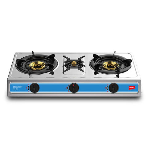 GETIT.QA- Qatar’s Best Online Shopping Website offers IMPEX GAS STOVE IGS-125 3 BURNER at the lowest price in Qatar. Free Shipping & COD Available!