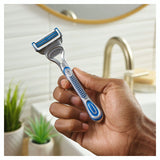 GETIT.QA- Qatar’s Best Online Shopping Website offers GILLETTE SKINGUARD RAZOR HANDLE + 2 BLADES at the lowest price in Qatar. Free Shipping & COD Available!