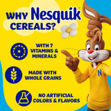 GETIT.QA- Qatar’s Best Online Shopping Website offers NESQUIK CHOCOLATE ALPHABETS BREAKFAST CEREAL 325 G at the lowest price in Qatar. Free Shipping & COD Available!
