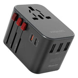 GETIT.QA- Qatar’s Best Online Shopping Website offers PROMATE SMART CHARGING SURGE PROTECTED UNIVERSAL TRAVEL ADAPTER TRIPMATE-36W at the lowest price in Qatar. Free Shipping & COD Available!