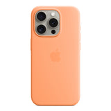 GETIT.QA- Qatar’s Best Online Shopping Website offers APPLE IPHONE 15 PRO SILICONE CASE WITH MAGSAFE, ORANGE SORBET, MT1H3ZM/A at the lowest price in Qatar. Free Shipping & COD Available!