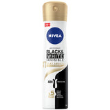 GETIT.QA- Qatar’s Best Online Shopping Website offers NIVEA ANTIPERSPIRANT SPRAY BLACK & WHITE SILKY SMOOTH 150 ML at the lowest price in Qatar. Free Shipping & COD Available!