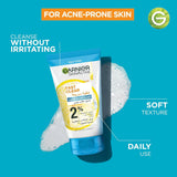 GETIT.QA- Qatar’s Best Online Shopping Website offers GARNIER SKIN ACTIVE FAST CLEAR FACE SCRUB FOR ACNE-PRONE SKIN-- 150 ML at the lowest price in Qatar. Free Shipping & COD Available!