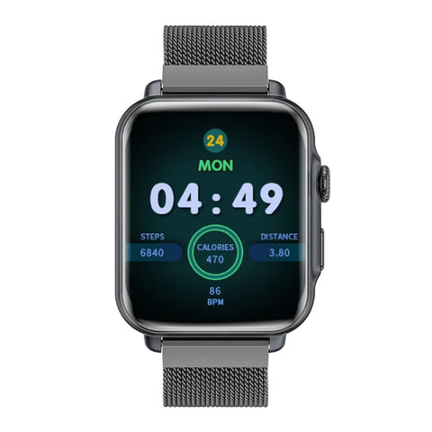 GETIT.QA- Qatar’s Best Online Shopping Website offers PROMATE PROWATCH B18 FITNESS SMART WATCH, 1.8 INCHES, GRAPHITE at the lowest price in Qatar. Free Shipping & COD Available!