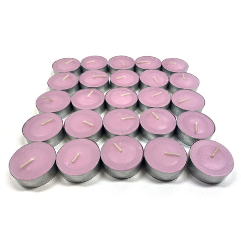 GETIT.QA- Qatar’s Best Online Shopping Website offers MAPLE LEAF SCENTED TEALIGHT CANDLE SET 25PCS PINK ROSE at the lowest price in Qatar. Free Shipping & COD Available!