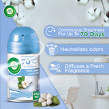 GETIT.QA- Qatar’s Best Online Shopping Website offers AIRWICK FRESH LINEN FRESHMATIC AUTOSPRAY REFILL 250 ML
 at the lowest price in Qatar. Free Shipping & COD Available!