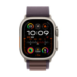 GETIT.QA- Qatar’s Best Online Shopping Website offers APPLE WATCH ULTRA 2 GPS + CELLULAR, TITANIUM CASE WITH INDIGO ALPINE LOOP, 49 MM, MEDIUM, MRET3AE/A at the lowest price in Qatar. Free Shipping & COD Available!