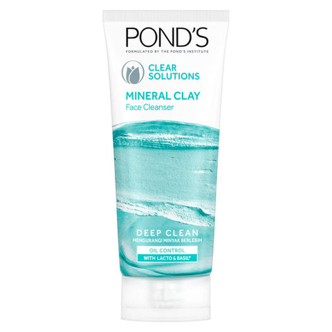 GETIT.QA- Qatar’s Best Online Shopping Website offers PONDS CLEAR SOLUTIONS MINERAL CLAY FACE CLEANSER-- 90 G at the lowest price in Qatar. Free Shipping & COD Available!