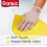 GETIT.QA- Qatar’s Best Online Shopping Website offers SANITA DISPOSABLE NON-POWDERED GLOVES LARGE 100PCS at the lowest price in Qatar. Free Shipping & COD Available!