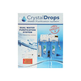 GETIT.QA- Qatar’s Best Online Shopping Website offers CRYSTAL DROPS WATER FILTER DUAL WITH CARTRIDGE TC2D at the lowest price in Qatar. Free Shipping & COD Available!