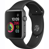 GETIT.QA- Qatar’s Best Online Shopping Website offers APPLE WATCH SERIES 1 MP022 38MM SPACE GRAY ALUMINUM CASE WITH BLACK SPORT BAND at the lowest price in Qatar. Free Shipping & COD Available!