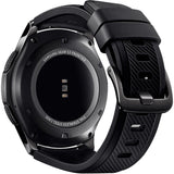 GETIT.QA- Qatar’s Best Online Shopping Website offers SAMSUNG GEAR S3 FRONTIER BLACK CASE WITH BLACK STRAP at the lowest price in Qatar. Free Shipping & COD Available!