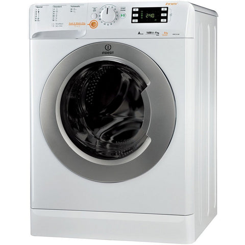 GETIT.QA- Qatar’s Best Online Shopping Website offers INDESIT FRONT LOAD WASHER & DRYER DE961480XSGCC 9/6KG at the lowest price in Qatar. Free Shipping & COD Available!