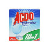 GETIT.QA- Qatar’s Best Online Shopping Website offers ACDO 10 IN 1 ACTIONS DISHWASHER TABS 30PCS
 at the lowest price in Qatar. Free Shipping & COD Available!