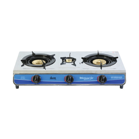 GETIT.QA- Qatar’s Best Online Shopping Website offers IKON GAS TABLE 5128-BY 3 BURNERS at the lowest price in Qatar. Free Shipping & COD Available!