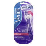 GETIT.QA- Qatar’s Best Online Shopping Website offers GILLETTE VENUS SWIRL WOMEN'S RAZOR 1 PC at the lowest price in Qatar. Free Shipping & COD Available!