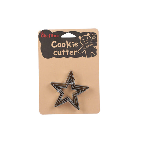 GETIT.QA- Qatar’s Best Online Shopping Website offers CHEFLINE COOKIE CUTTER STAR 5S F6033 at the lowest price in Qatar. Free Shipping & COD Available!