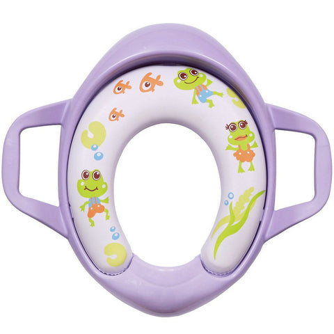 GETIT.QA- Qatar’s Best Online Shopping Website offers FIRST STEP BABY TOILET POTTY SEAT PT00103 PURPLE at the lowest price in Qatar. Free Shipping & COD Available!