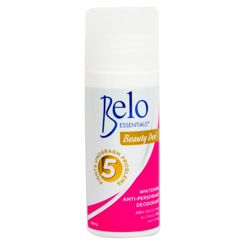 GETIT.QA- Qatar’s Best Online Shopping Website offers BELO WHITENING ANTI-PERSPIRANT ROLL ON 40 ML at the lowest price in Qatar. Free Shipping & COD Available!