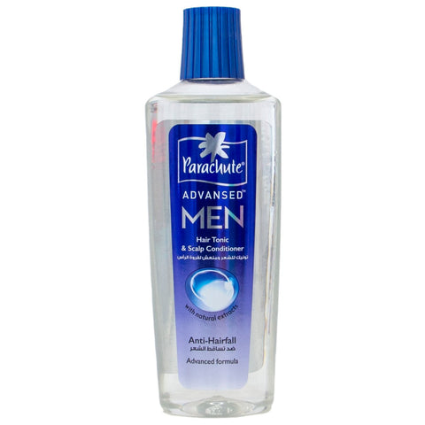 GETIT.QA- Qatar’s Best Online Shopping Website offers PARACHUTE ADVANSED FOR MEN HAIR TONIC ANTI-HAIRFALL 200 ML at the lowest price in Qatar. Free Shipping & COD Available!