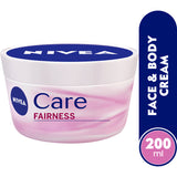 GETIT.QA- Qatar’s Best Online Shopping Website offers NIVEA FACE & BODY CREAM CARE FAIRNESS SPF 15 200 ML at the lowest price in Qatar. Free Shipping & COD Available!