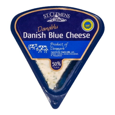 GETIT.QA- Qatar’s Best Online Shopping Website offers ST. CLEMENS DANISH BLUE CHEESE 50% FAT 100G at the lowest price in Qatar. Free Shipping & COD Available!