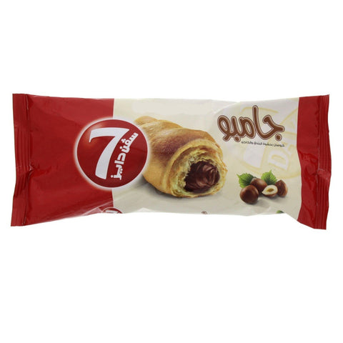 GETIT.QA- Qatar’s Best Online Shopping Website offers 7 DAYS CROISSANT WITH HAZELNUT AND COCOA FILLING 100G at the lowest price in Qatar. Free Shipping & COD Available!