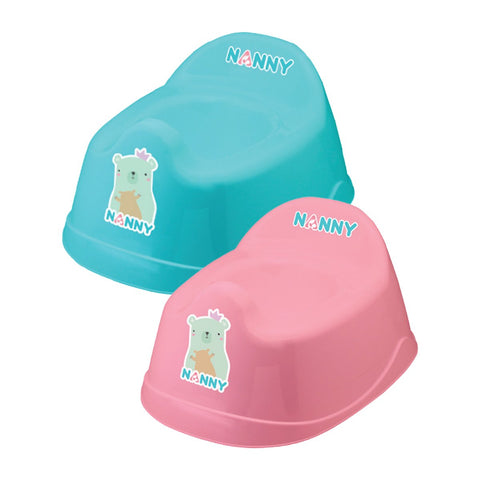 GETIT.QA- Qatar’s Best Online Shopping Website offers NANNY BABY POTTY 0469-PK ASSORTED COLOR - PER PC at the lowest price in Qatar. Free Shipping & COD Available!