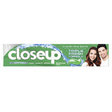 GETIT.QA- Qatar’s Best Online Shopping Website offers CLOSEUP TRIPLE FRESH FORMULA GEL TOOTHPASTE MENTHOL FRESH 120 ML at the lowest price in Qatar. Free Shipping & COD Available!