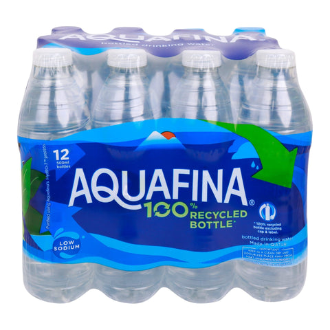 Aquafina Still Drinking Water Bottle Value Pack 12 x 500 ml