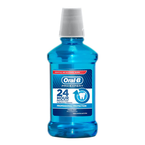 GETIT.QA- Qatar’s Best Online Shopping Website offers ORAL-B PRO-EXPERT PROFESSIONAL PROTECTION FRESH MINT MOUTHWASH 250 ML at the lowest price in Qatar. Free Shipping & COD Available!