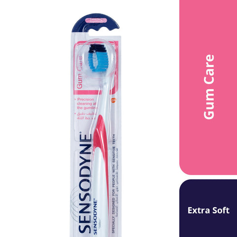 GETIT.QA- Qatar’s Best Online Shopping Website offers SENSODYNE GUM CARE TOOTHBRUSH EXTRA SOFT ASSORTED COLOR 1 PC at the lowest price in Qatar. Free Shipping & COD Available!