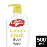 GETIT.QA- Qatar’s Best Online Shopping Website offers LIFEBUOY ANTIBACTERIAL LEMON FRESH BODYWASH 500 ML at the lowest price in Qatar. Free Shipping & COD Available!