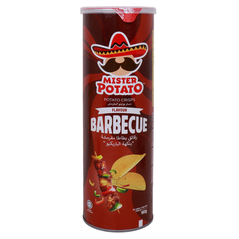 GETIT.QA- Qatar’s Best Online Shopping Website offers MISTER POTATO CRISPS BARBEQUE 160 G at the lowest price in Qatar. Free Shipping & COD Available!