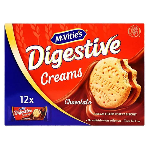 GETIT.QA- Qatar’s Best Online Shopping Website offers MCVITIES DIGESTIVE CREAMS CHOCOLATE FILLED WHEAT BISCUIT 16 X 40G at the lowest price in Qatar. Free Shipping & COD Available!