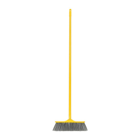 GETIT.QA- Qatar’s Best Online Shopping Website offers SMART KLEAN HARD BROOM 8056 YELLOW at the lowest price in Qatar. Free Shipping & COD Available!