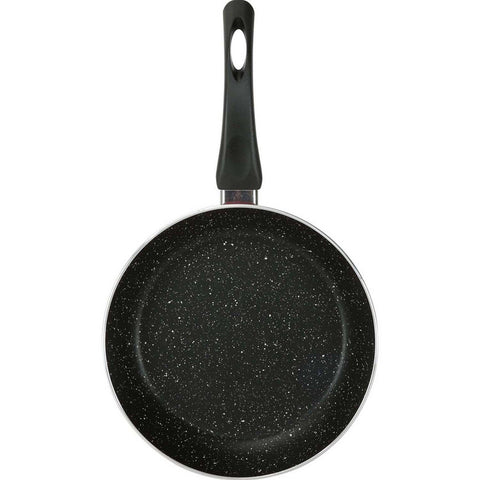 GETIT.QA- Qatar’s Best Online Shopping Website offers LULU BLACK MARBLE FRY PAN-- 24 CM-- RED-- JJXM-24 at the lowest price in Qatar. Free Shipping & COD Available!