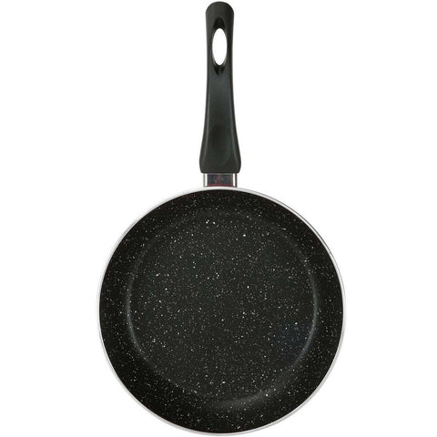 GETIT.QA- Qatar’s Best Online Shopping Website offers LULU BLACK MARBLE FRY PAN-- 26 CM-- RED-- JJXM-26 at the lowest price in Qatar. Free Shipping & COD Available!